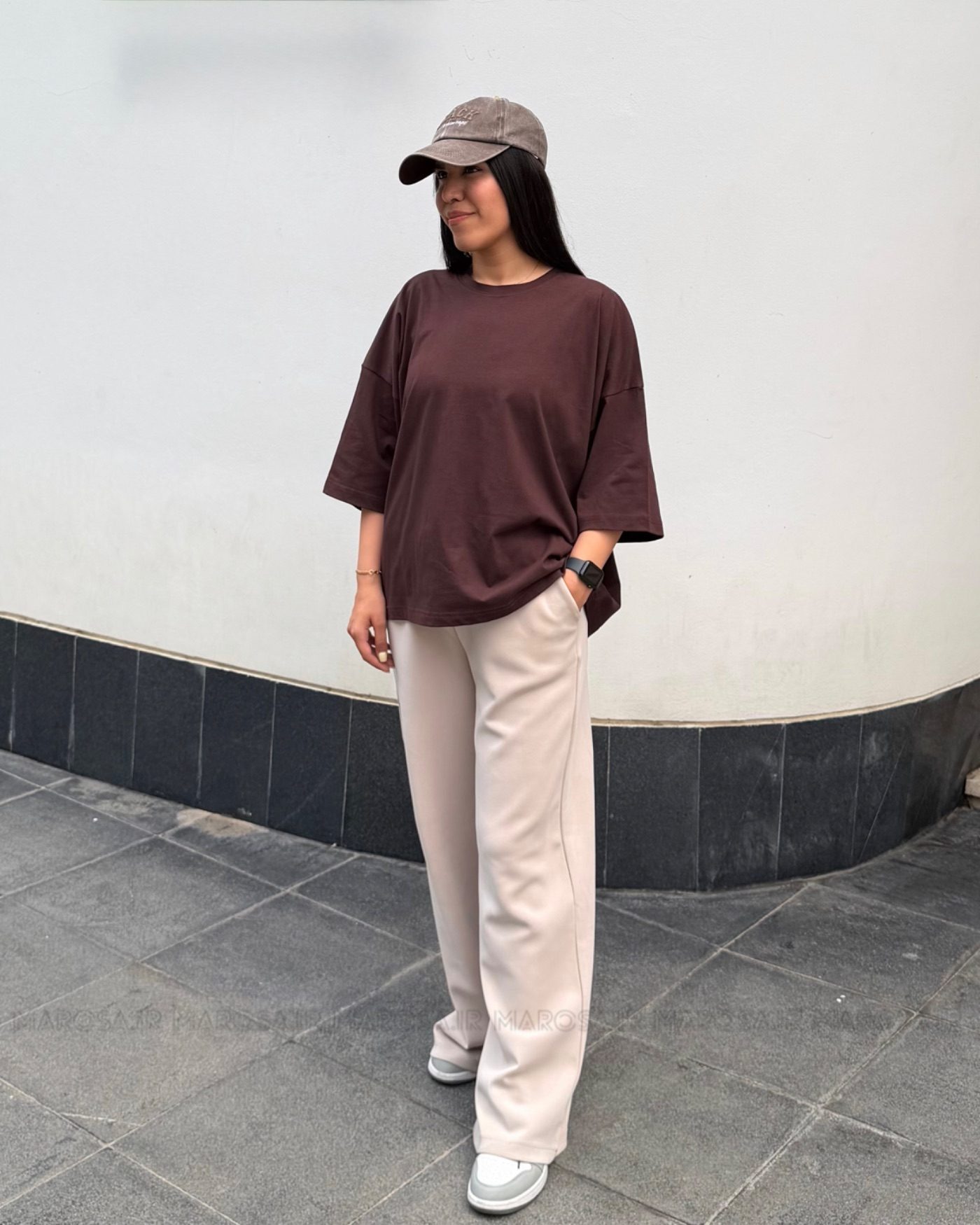 تیشرت باکسی ساده